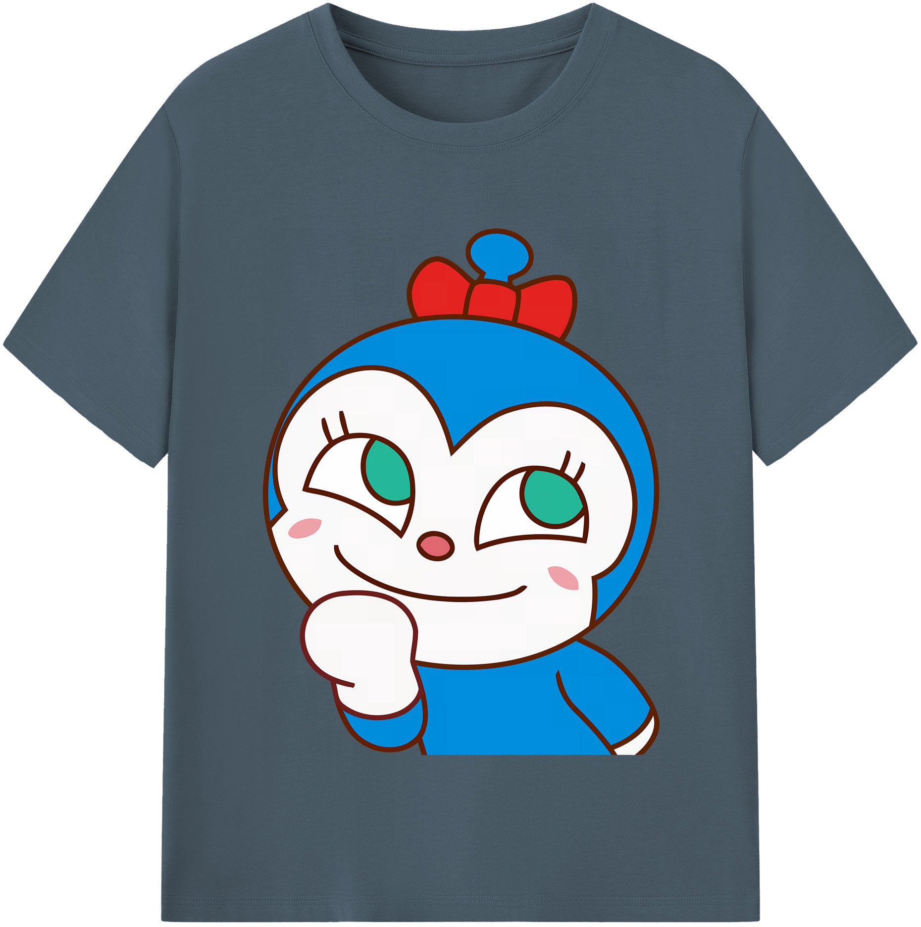 （画像用） アンパンマン Anpanman 綿100％半袖Tシャツ（フロントプリント）